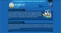 Desktop Screenshot of iscgulf.com